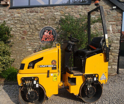 JCB VMT 160, RIDE ON ROLLER, TWIN DRUM, MINI DIGGER, EXCAVATOR
