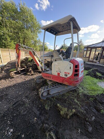 Takeuchi Tb216 2020 1700hrs Mini Digger Excavator