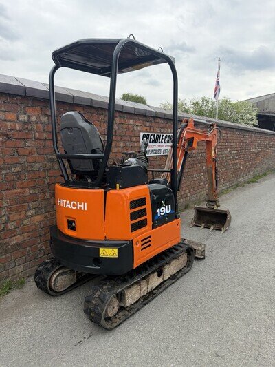 hitachi zx 19 u mini digger