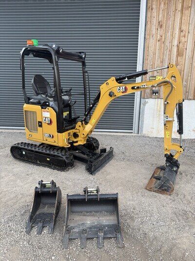Cat 301.7 Mini Digger Excavator 27 HOURS! 1.7 Ton Kubota Takeuchi JCB