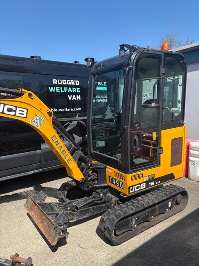 JCB 16C-1 Mini Digger/Excavator *YEAR 2022 WITH AROUND 350 HOURS* £13.5K+VAT