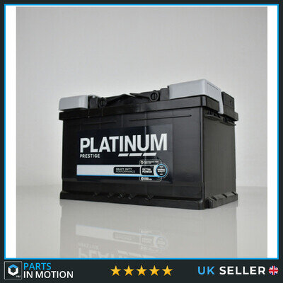 12v 72ah 650cca Mf 3yr 100E Platinum Genuine Top Quality Guaranteed New