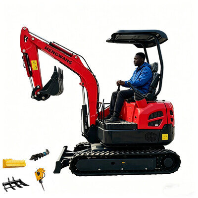 2 Ton Mini Excavator Customized Kubota Engine Crawler Bagger With