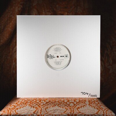 NUMBERED Wolf Alice The Clearing White Label Vinyl /1000 blue cool life