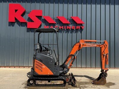 Hitachi ZX17 U-2 year 2015 2t Mini Excavator / Digger Q/H £7700+VAT