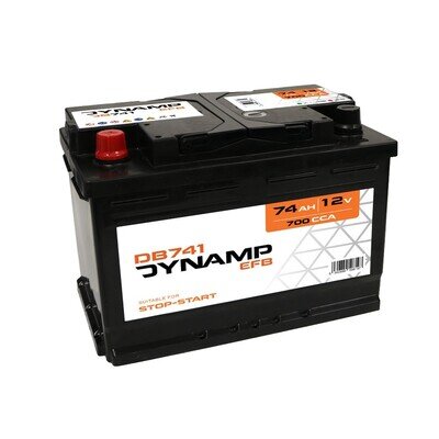Dynamp START STOP 74Ah Car Battery 096R DYNAMP 700A 12V