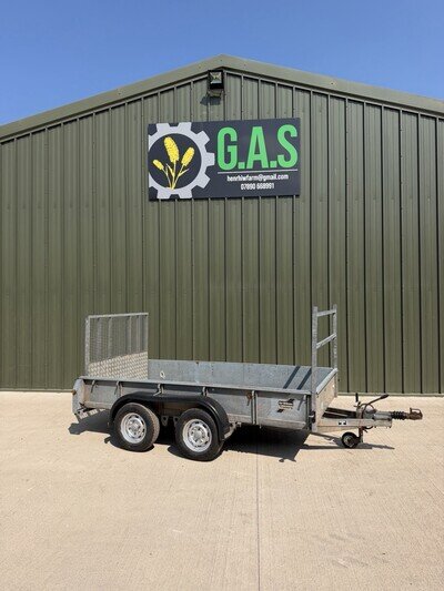 Ifor Williams Plant Trailer ✅Fold Down Ramp✅Digger Trailer, 10 X 5, Multipurpose