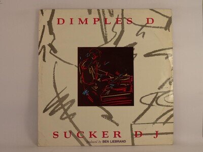DIMPLES D SUCKER DJ (194) 3 Track 12" Single including Picture Sleeve FBI RECORD