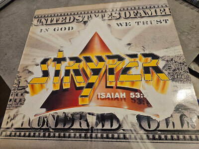 Stryper - In God We Trust Vinyl LP 1988. Enigma Records ENVLP501