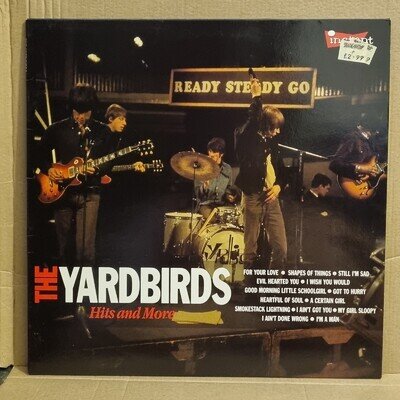 The Yardbirds Hits And More 1989 LP EEC INS 5012 Rock Vinyl EX