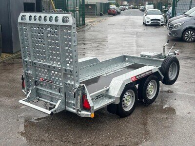 Brian James Digger Plant Trailer 543-2813-27-2-13 | 2700kg GVW | Twin Axle | NEW