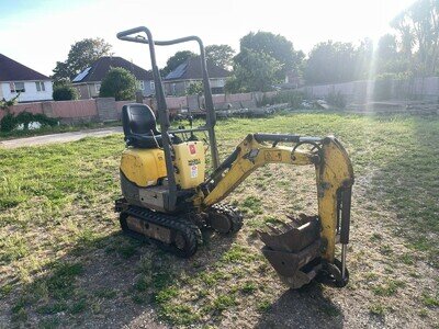 Mini Digger Wacker Neuson 803 Mini Excavator 2016 Expanding Tracks